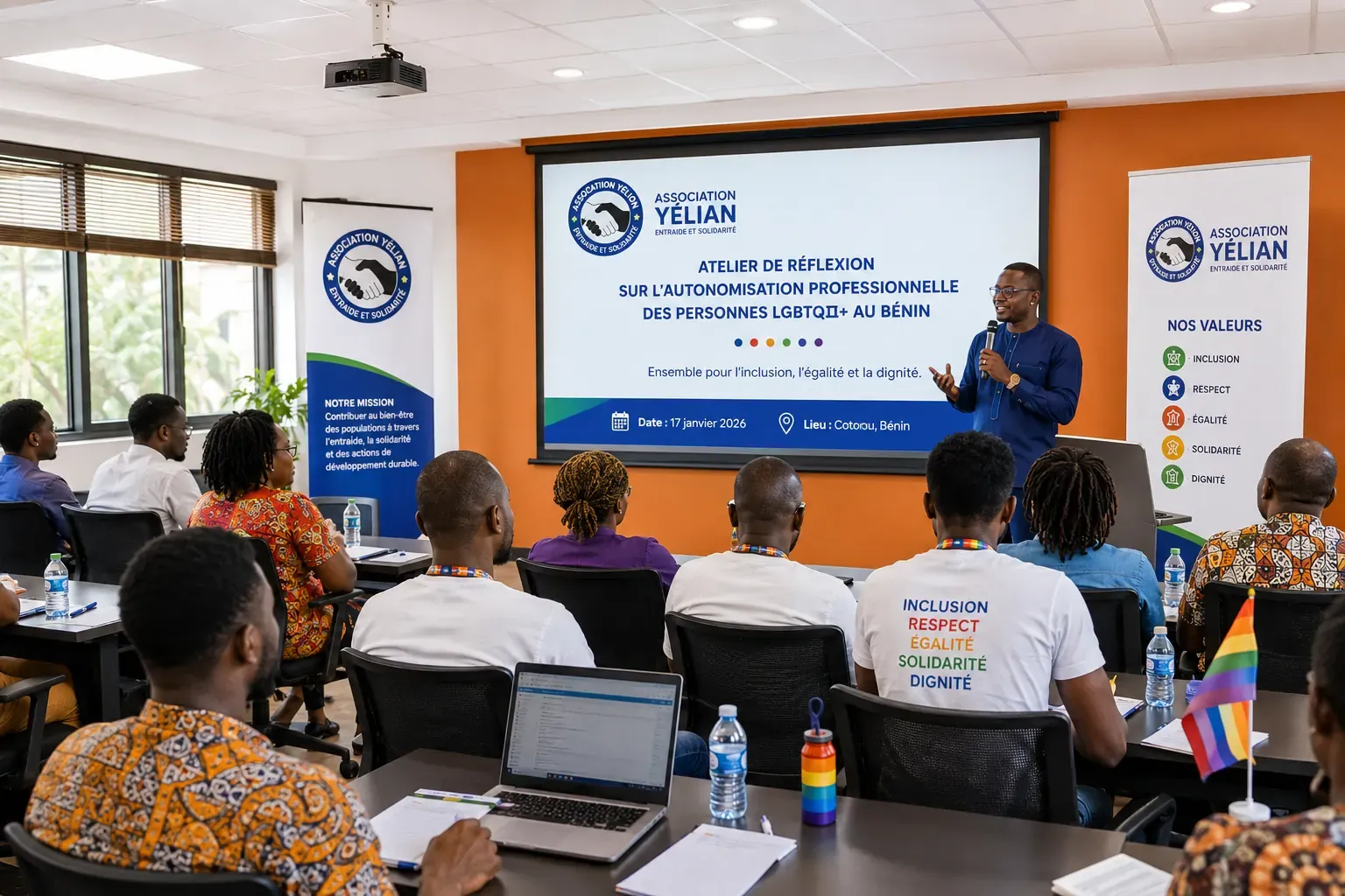 Atelier de réflexion sur l’autonomisation professionnelle des personnes LGBTQI+ au Bénin