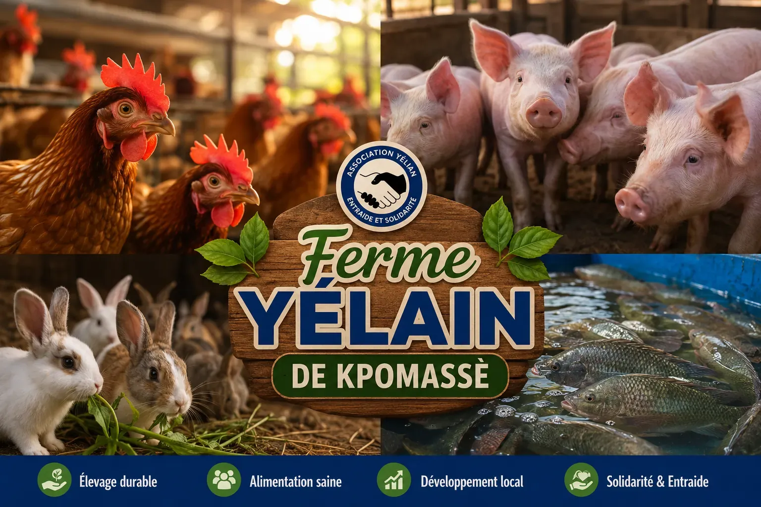 Création de la Ferme Agropastorale Intégrée Yélian à Kpomassè